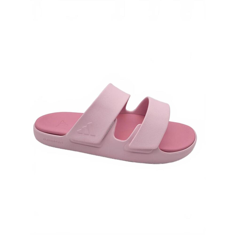 Adidas Cloudfoam Pink Slide Znsory Sandals Size W9 or men's 8